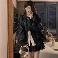 Women's Fall-Winter Chanel-Style Petite Jacket + Top 2026 | Trendy Jacket - Black