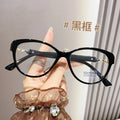 Anti-Blue-Light Reading Glasses HD Fashionable Portable Influencer Pick Versatile Plano Elderly Old Light Frame Reading Glasses