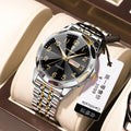 Swiss Brand Mens Watch Luxury Waterproof Pair Date New Quartz Watch Live Export Bestseller Drop Ship