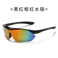 骑行眼镜男女公路车山地车墨镜新款0089防风沙成品近视运动太阳镜