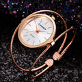 Starry Dial Simple Design Women Steel Silk Bangle Watch Korean Fashionable Creative Watch New Import