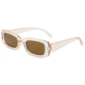 Square Leopard Full-Frame Sunglasses 2025 New Overseas Women Retro Classic Sunglasses Versatile Simple Sunglasses