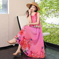 High-End Cotton Bohemian Beach Dress, 2026 Early Summer