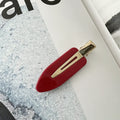 Korea Acetate Invisible Hair Clip Women Side Fringe Clip Fairy Elegant Feel Baby Hair Forehead Hair Clip Makeup Duck Bill Clip