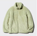 Women's Fall-Winter Wool Fleece Stand Collar Cardigan + Jacket 2026 - Milk White