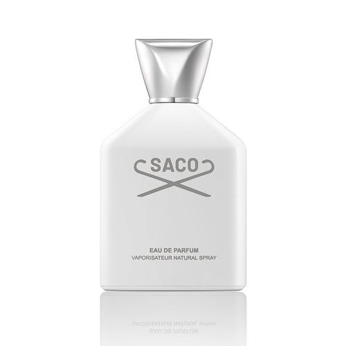 SACO Silver Fountain Unisex Long-Lasting Fresh & Natural Light Scent Perfume 100ml