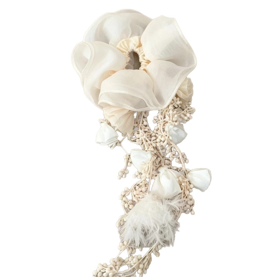 Vacation Tassel Scrunchie Hair Tie - view 5