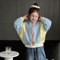 Girls' Color Block Zip Hardshell Jacket - Fall 2026