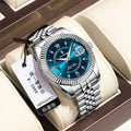 Swiss Brand Luxury Mens Watch New Formal Quartz Watch Men Live Export Bestseller Drop Ship