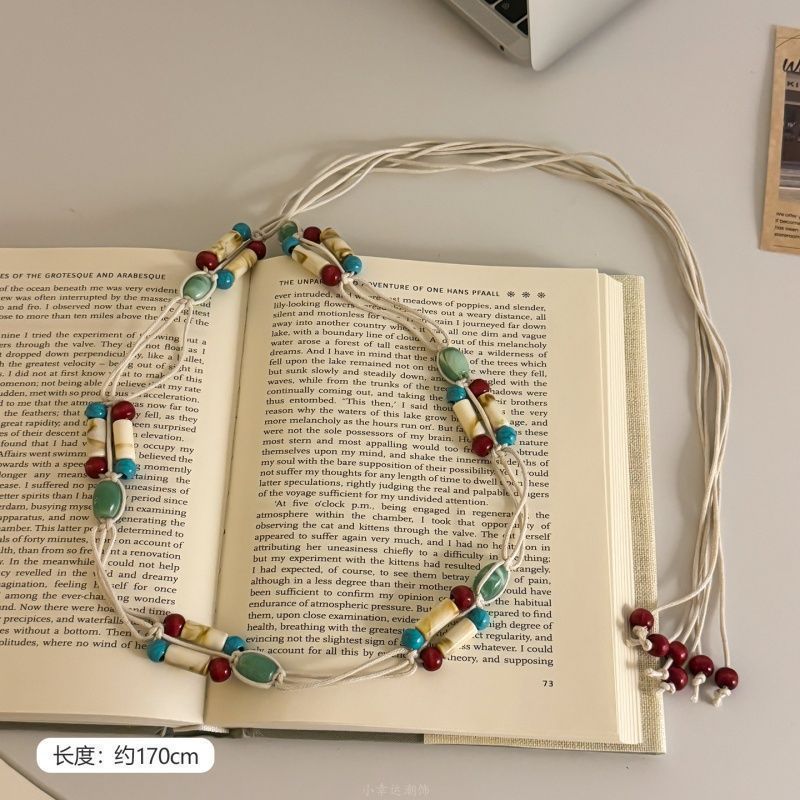 Round Portrait Tassel Waist Chain - view 10