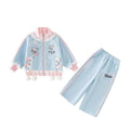 Girls' Korean Style Two-Piece Set - Fall 2026 Cute Look