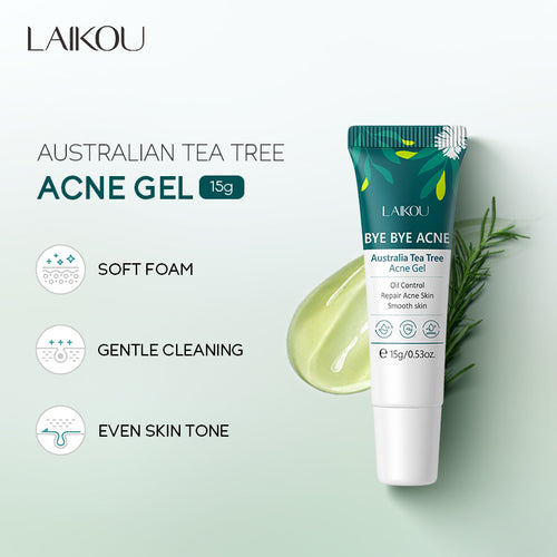 LAIKOU 茶树 TREE ACNE 凝胶15g补水保湿改善肌肤厂家现货