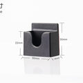 Walkie talkie bracket storage, hand microphone hook three-in-one universal 3M glue pendant, car platform hand microphone back clip, hand microphone hook