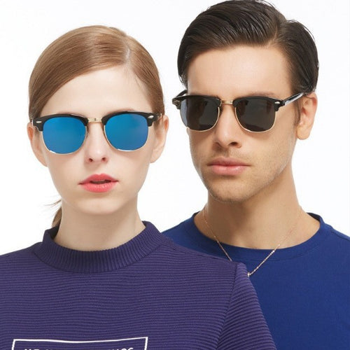 3016 Polarized Sunglasses Western Style Retro Men UV-Proof Trendy Women Stud Sunglasses Wholesale Glasses