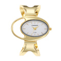 2026 New EU/US Import Electric Business Bestseller Shaped Oval Round Egg Shape Women Quartz Bangle Watch Stock Wholesale