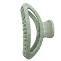 New Wheat Straw Claw Half-Round Simple Large No. Claw Clip Back Brain Spoon Claw Hair Accessory Head Jewelry