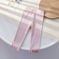 Girls' Bow Detail Leggings - Fall Outer Pants