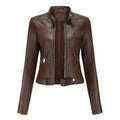 Women's Fall Stand Collar Lightweight Cropped Jacket 2026 | Trendy Jacket - Black