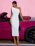 Women's Premium Slim Fit Bodycon Off-Shoulder Dress