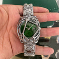 Y2K Year Retro y2k Unique-Shaped Spider Web alabaster Western Premium Unisex Hip-Hop Waterproof Watch