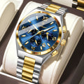 Swiss Brand New Chronograph Time Fashionable Watch Glow Waterproof Men Watch Live Export Bestseller Drop Ship