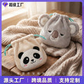 Custom Cartoon Print Hair Accessory Item Small Storage Bag Mini Cloth Bag Makeup Item Storage Bag Drawstring Tie Opening Bag