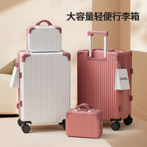 行李箱新款女拉杆箱大结实耐用可坐旅行密码箱包网红20寸登机