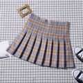 Spring-Summer School Slimming High Waist Plaid Skirt + Pleated Skirt + Short Skirt