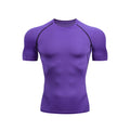 european size tight-fitting long-sleeved men's sports running sports training basketball bottoming t