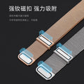 Fits Huawei GT2 Watch Band watch3 pro Beige Lily Ni Si GT3 Magnetic Metal Steel Band