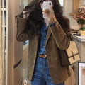 Women's Fall Elegant Petite Jacket 2026 | Trendy Jacket - As Pictured