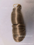 wig french long curly hair loose wave crochet hair single tube large curl spiral curl 24inch