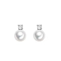 New Import Western Fashionable Accessory Light Luxury Elegant Pearl Choker Earrings Premium Elegant Necklace Set