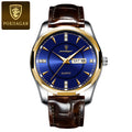 Swiss Brand New Trendy Mens Watch Waterproof Tungsten Date Quartz Watch Live Bestseller Drop Ship