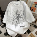 2025 summer youth men's short-sleeved t-shirt trendy casual fashion half-sleeved tops bottoming shir