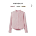 Women's Fall-Winter Stand Collar Fitted Jacket + Top 2026 | Trendy Jacket - As Pictured