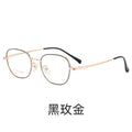 Beesfen K5001 Round Small-Frame High Count Fitted With Width Edge Frame Ultra-Light Pure Titanium Glasses Frame Women