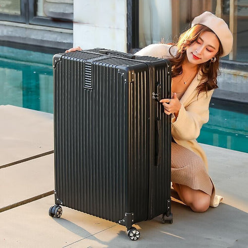 行李箱女网红ins复古型旅行箱子大容量万向轮密码箱静音轮