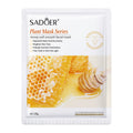 facial mask 25g sadoer plant fruit facial mask sheet foreign trade live broadcast skin care products