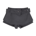 Spring-Summer Trendy Slimming Belt Skirt + Skirt Pants + Short Skirt
