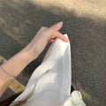 Summer Office French Mini Flutter Sleeve Short Sleeve Loose Shirt