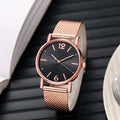 Watch Women Korean Gel With Simple Fashionable Magazine Trendy Elegant ins Breeze Quartz Student Womens Watch Dial