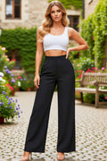 Casual Drapey Wide Leg Pants + Pants