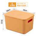 storage box household large clothing storage box student dormitory debris sorting box plastic large