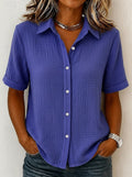Summer Casual Cotton Shirt