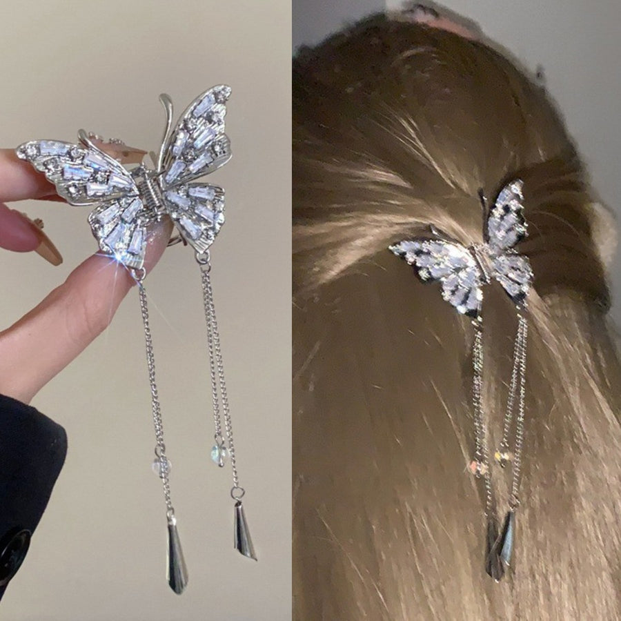 Colorful Butterfly Hair Claw Clip - view 10