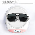 Fashionable Big Frame Metal Men Sunglasses Women Premium 2025 New Driving UV-Proof Sun-Proof