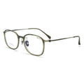 Beesfen New L9105Y Ultra-Light Feather Titanium Small Face Bare Face Glasses Women With Rx Influencer Style Frame