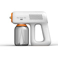 New handheld nano atomization disinfection gun, blue light atomization spray gun, wireless charging USB sterilizer