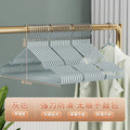 衣架加厚加粗宿舍用学生大号晾衣服撑子家用挂衣无痕防滑新款衣挂